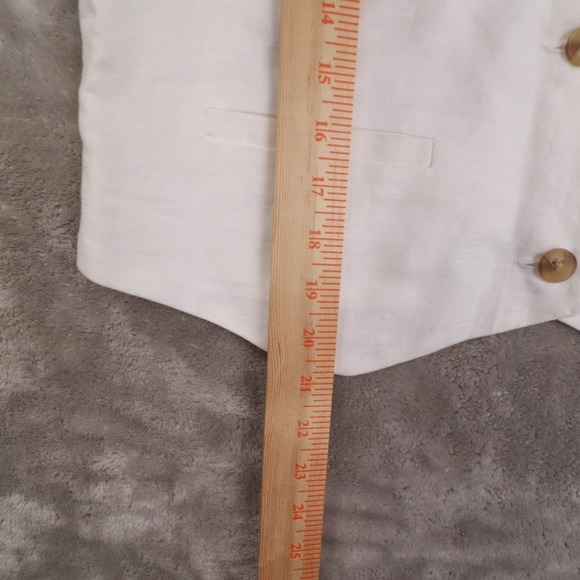 GAP White Women's Vest - Picture 6 of 9